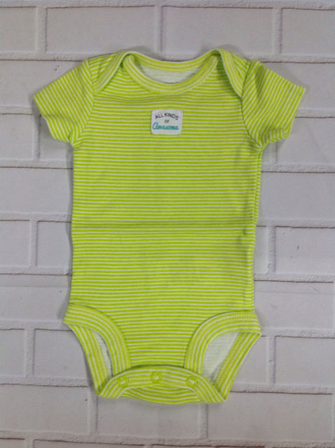Simple Joy Lime Print Onesie
