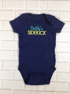 Simple Joy Navy Print Onesie