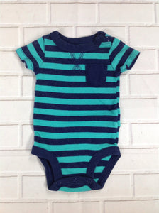 Simple Joy Navy Print Top