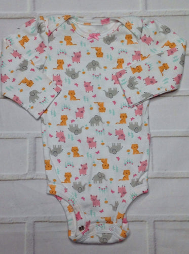 Simple Joy Pink & Orange Top