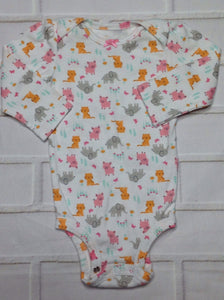 Simple Joy Pink & Orange Top