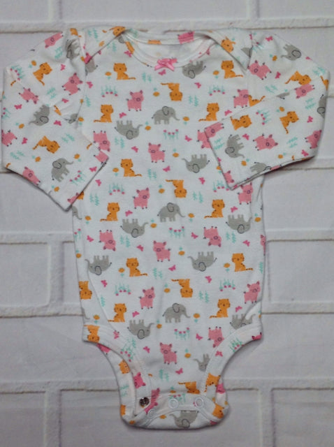 Simple Joy Pink & Orange Top