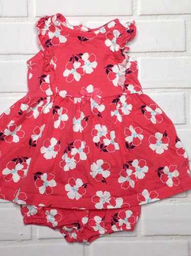 Simple Joy Pink & White Dress