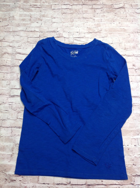 Size 10 Justice Blue Solid Shirts