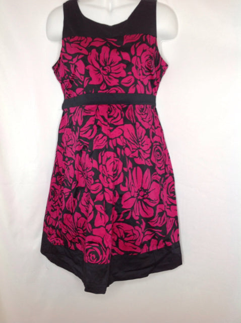 Size 12 Motherhood Pink & Black Dress