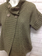 Size MAT 8 MAMMAS & PAPPAS Green Acrylic Alpaca Blend Knit Top