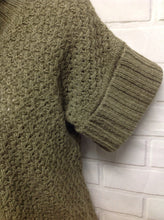 Size MAT 8 MAMMAS & PAPPAS Green Acrylic Alpaca Blend Knit Top