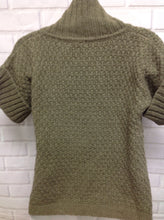 Size MAT 8 MAMMAS & PAPPAS Green Acrylic Alpaca Blend Knit Top