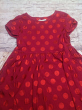 Size 8 Garnet Hill Red Polka Dot Dress