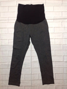 Size Large BELLAVIDA Gray Solid Leggings