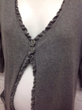Size Large Duo Gray Solid Sweater