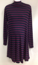 Size Large Liz Lange Navy & Pink Stripe Dress