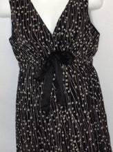 Size Large Motherhood BLACK & TAN Polka Dot Dress