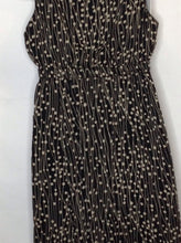 Size Large Motherhood BLACK & TAN Polka Dot Dress