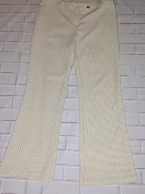 Size Large Motherhood Beige Pinstripe Pants