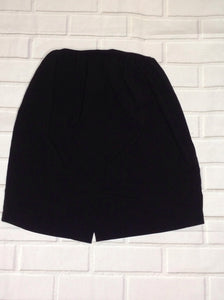 Size Large Motherhood Black Solid Skirt