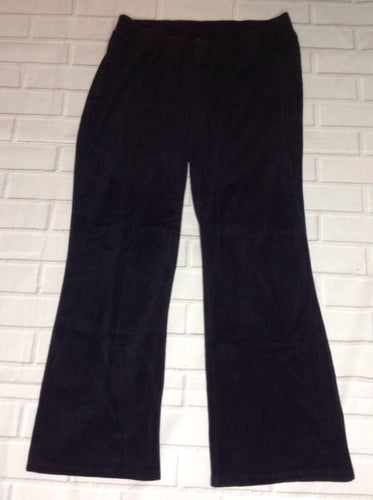 Size Large Motherhood Black Velour Pants
