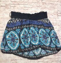 Size Large Motherhood Blue & Gray Skirt