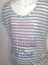 Size Large Motherhood Gray & Pink Top