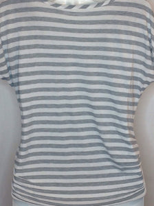 Size Large Motherhood Gray & Pink Top