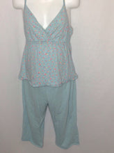 Size Large Motherhood LIGHT BLUE Floral Pajamas