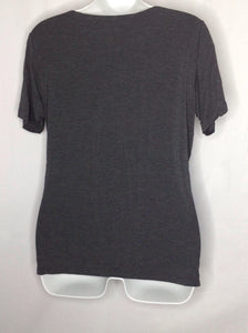 Size Large SmallShow Dark Gray Nursing Top