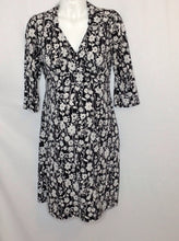 Size M Motherhood BLACK & WHITE Floral Dress