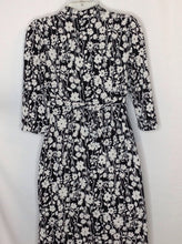 Size M Motherhood BLACK & WHITE Floral Dress