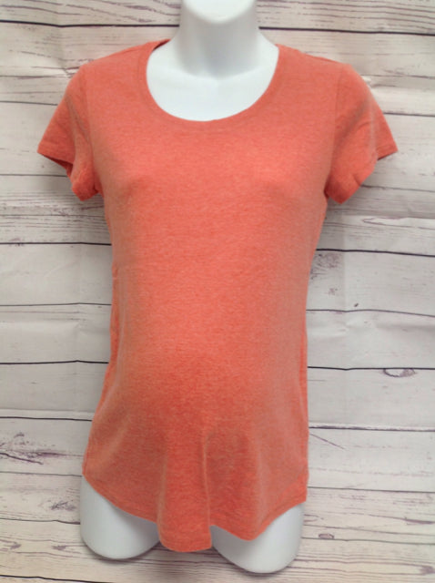 Size M Motherhood Peach Solid Top