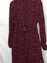 Size M Motherhood Red Print Floral Dress
