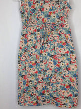 Size M Motherhood Tan Print Floral Dress