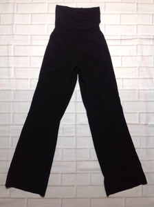 Size M Oh Baby Black Solid Pants