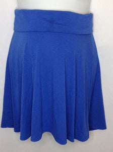 Size M Old Navy Blue Solid Skirt