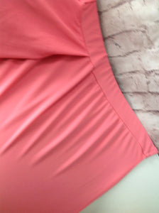 Size M SERAPHINE Coral Solid Swimwear
