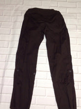 Size MAT MEDIUM Two Heart Maternity Brown Solid Pants