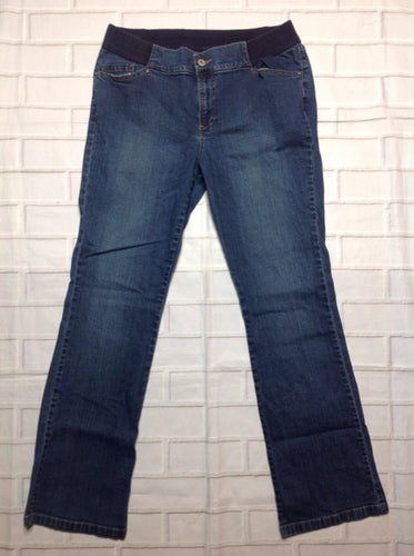 Size MAT LARGE Duo Maternity Blue Denim Pants