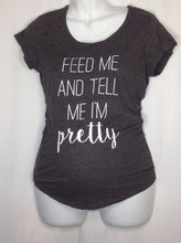 Size MAT MEDIUM A Pea in the Pod GRAY & WHITE Top