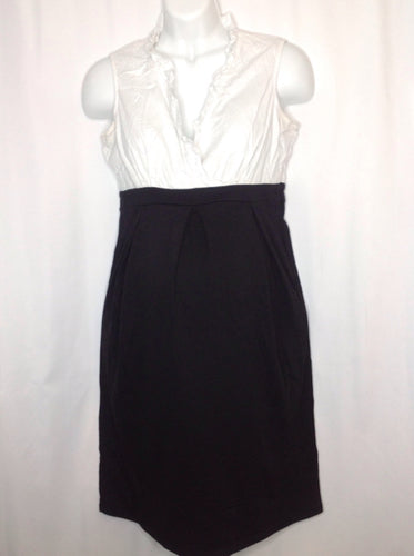 Size MAT MEDIUM Motherhood WHITE & BLACK Dress