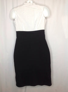 Size MAT MEDIUM Motherhood WHITE & BLACK Dress
