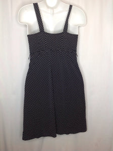 Size MAT SMALL Motherhood BLACK & WHITE Polka Dot Dress