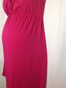 Size MAT SMALL Motherhood Hot Pink Dress