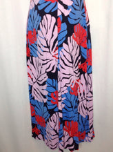 Size Medium A Pea in the Pod PINK & BLUE Palm Leaves Dress