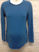 Size MAT MEDIUM Gap Maternity Blue Cotton Blend Top