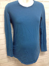 Size MAT MEDIUM Gap Maternity Blue Cotton Blend Top