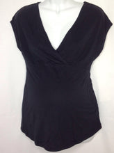 Size Medium GapMaternity Black Solid Top