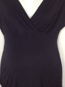 Size Medium GapMaternity Black Solid Top