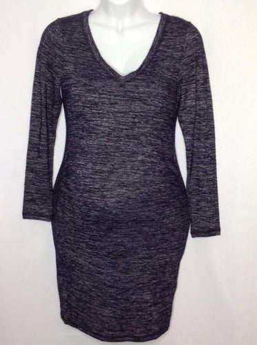 Size Medium H&M Blue Rayon/Spandex Blend Dress