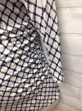 Size MAT MEDIUM Market & Spruce BLUE & WHITE Diamonds Top