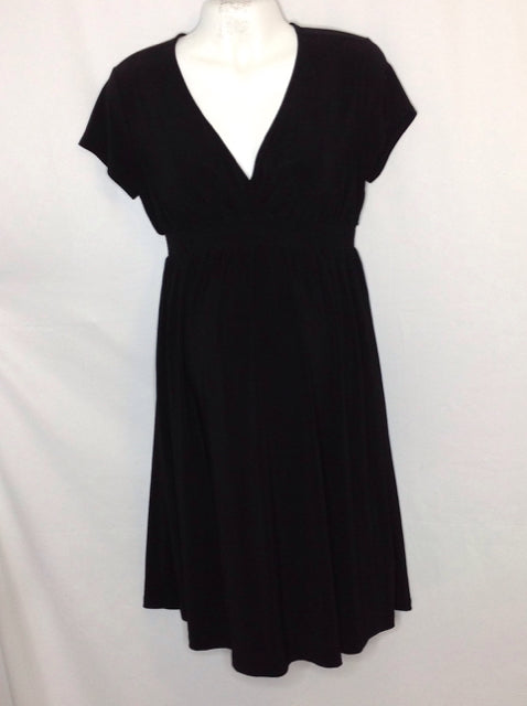 Size Medium Motherhood Black Dress