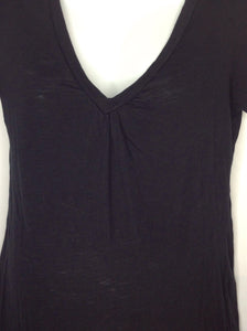 Size Medium OLD NAVY MATERNITY Black Solid Top